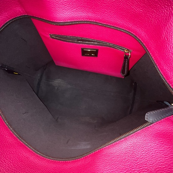 Fendi: Ombré Zucca FF Monogram Tote Bag (Pink) - Picture 15 of 17